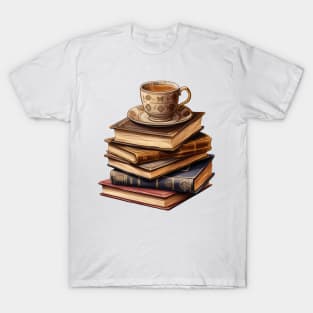 Books & Coffee T-Shirt